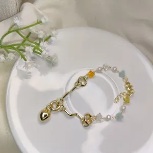 Pulseira Pedras Color Coração