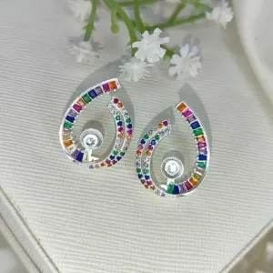 Brinco Zirconias Color