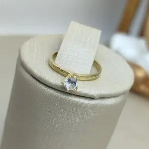 Anel Cibele Banhado a Ouro