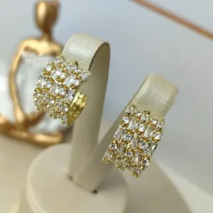 Brinco Clarinda Banhado a Ouro