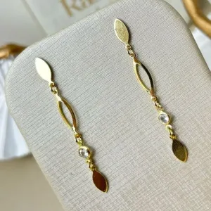Brinco Taline Banhado a Ouro