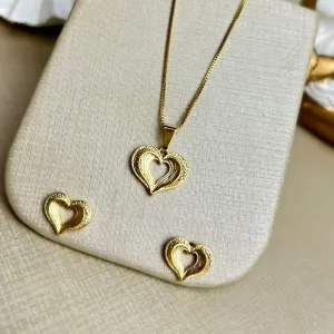 Conjunto Júlia Banhado a Ouro