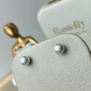 Brinco  Diamantado Banhado a Prata P