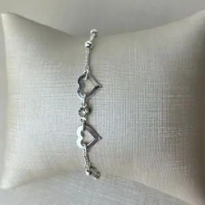 Pulseira 2 Corações