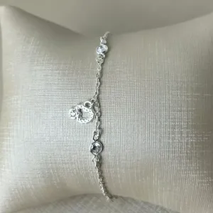 Pulseira Infatil Coração Zirconia