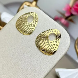 Brinco Arleth Banhado a Ouro