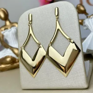 Brinco Clarisse Banhado a Ouro