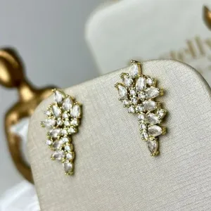 Brinco Ear Cuff Em Zircônia Cravejado