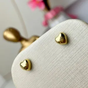 Brinco Giovana Banhado a Ouro