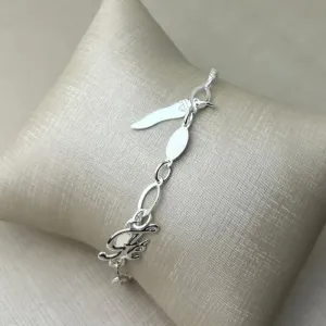 Pulseira da Sorte Banhada a Prata