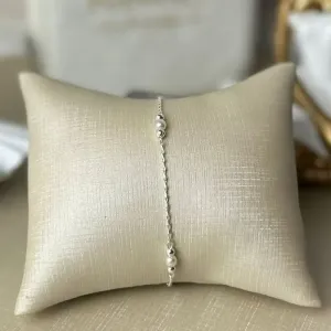 Tornozeleira Bolinha com Pérolas