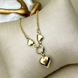 Tornozeleira Corações