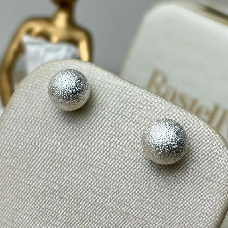 Brinco  Diamantado Banhado a Prata G