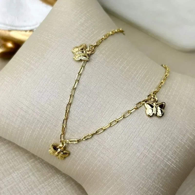 Tornozeleira De Borboleta