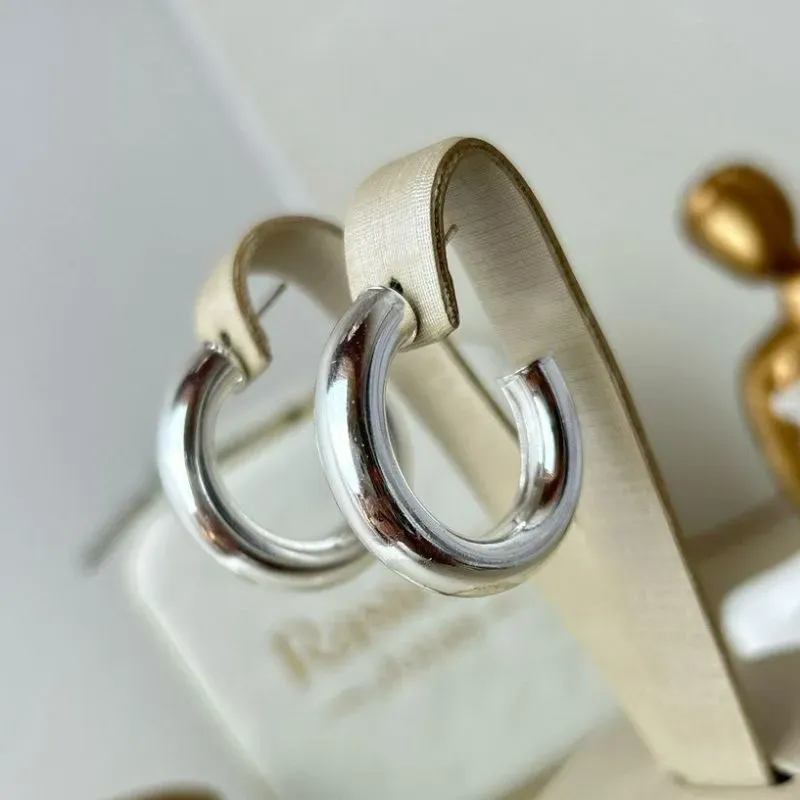 Brinco Evellyn Banhado a Prata