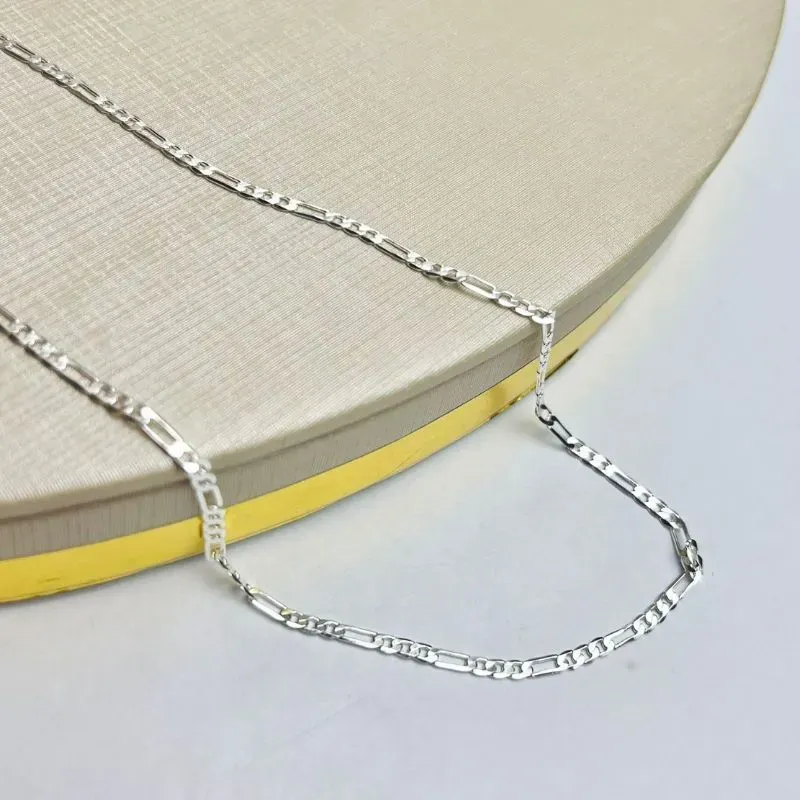 Corrente Masculina 3x1 Banhada a Prata