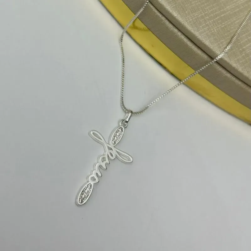 Colar Jesus Cravejado