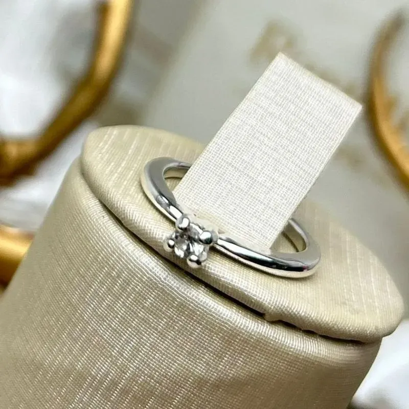 Anel Solitario Boleado Tam-19