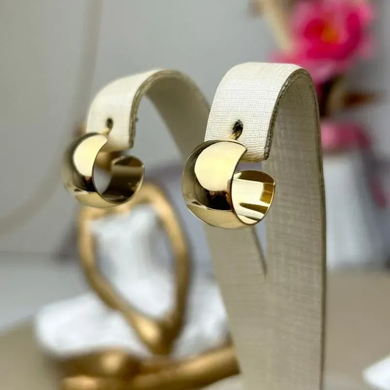 Brinco Amora Banhado a Ouro