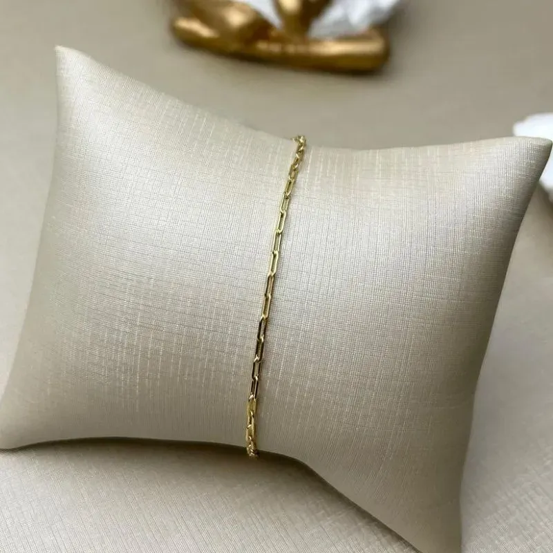 Pulseira Infantil Masculina Gael Banhada a Ouro