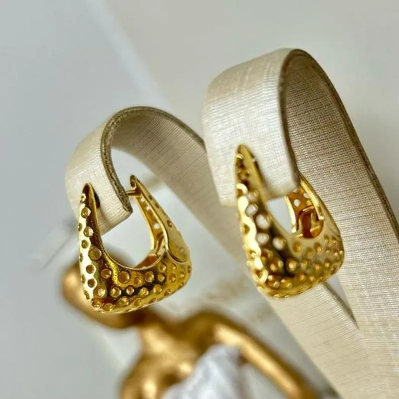 argola bolsinha Banhado a Ouro