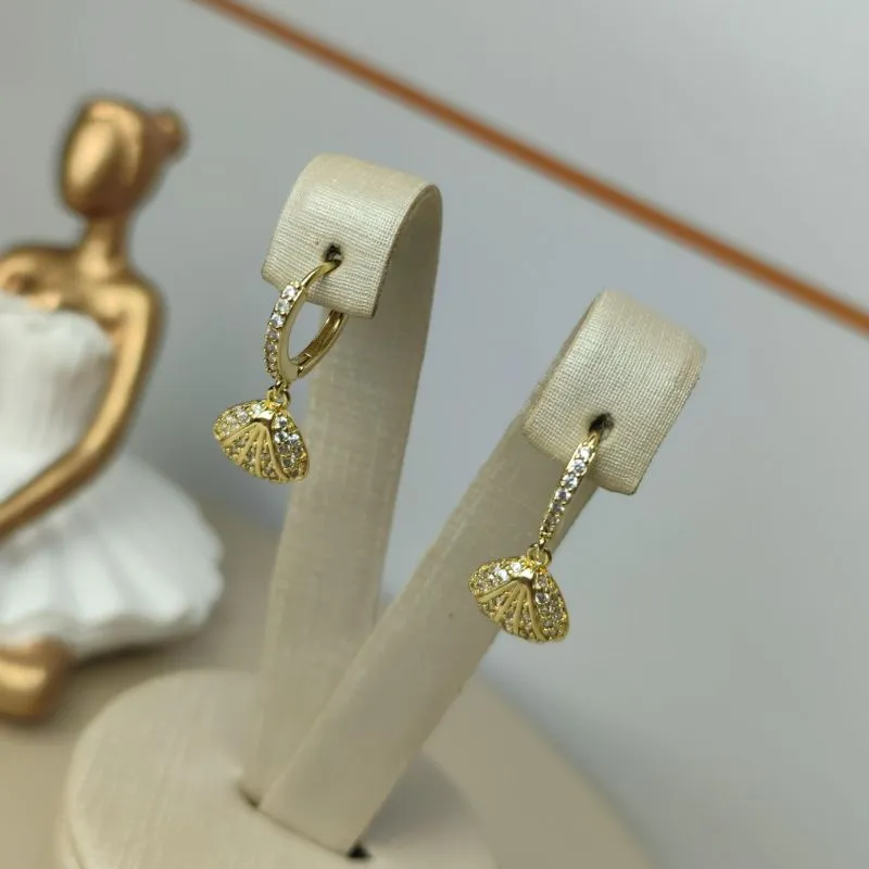 Argola Emiliana Banhada a Ouro