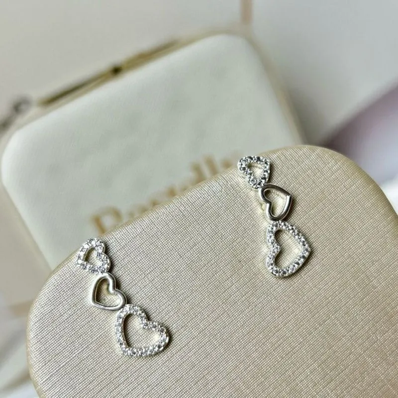 Brinco Ear Cuff Coração  Vazado
