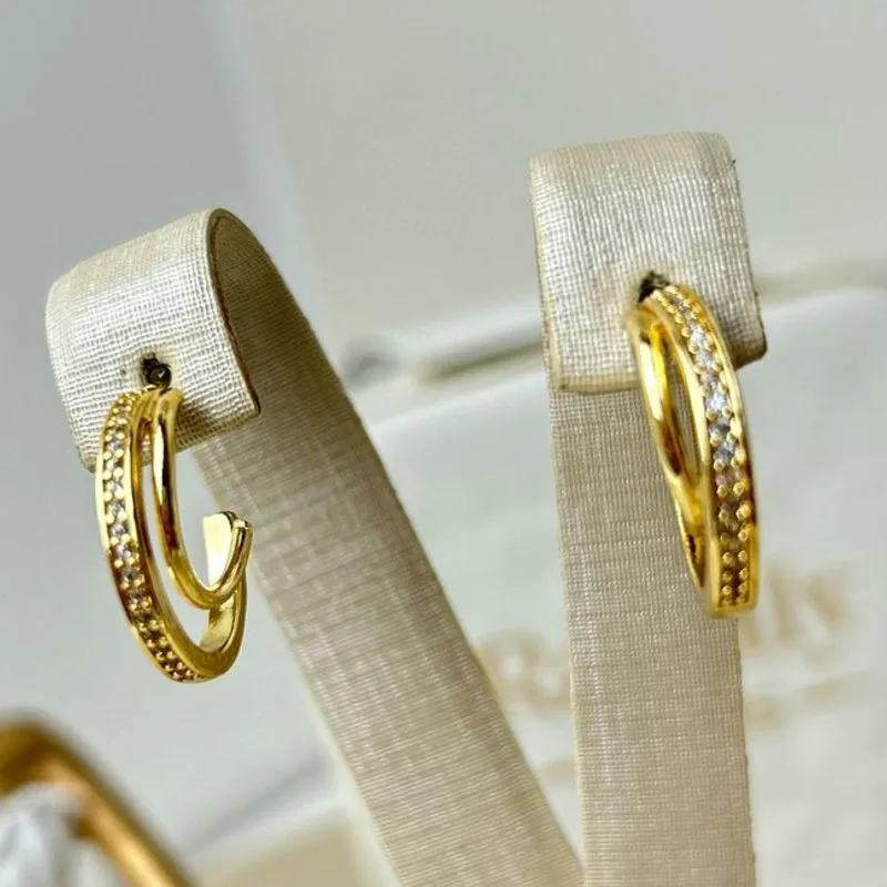 Brinco Judite Banhada a Ouro