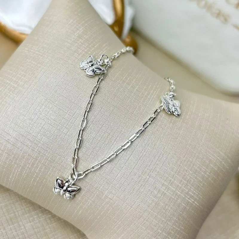 Tornozeleira De Borboleta