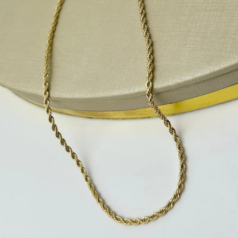 Choker Cordão Baiano Banhada a Ouro