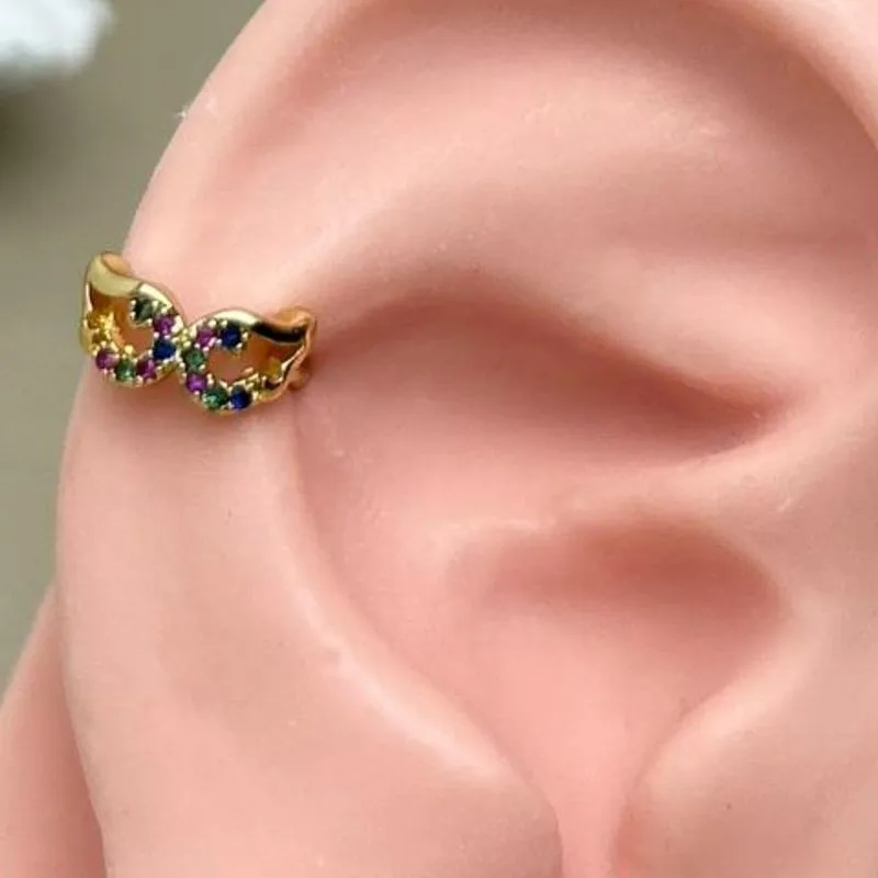 Piercing Fake Máscara Carnaval Color