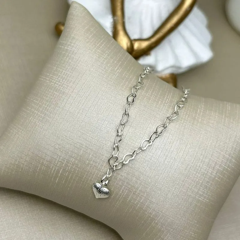 Tornozeleira Coração c/ Olho Grego