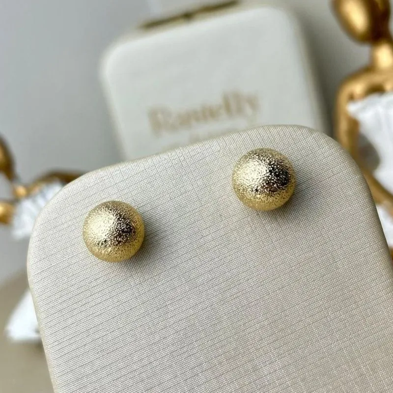 Brinco  Diamantado Banhado a Ouro G