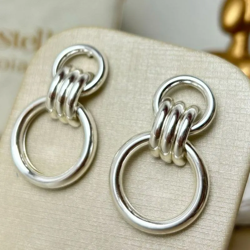 Brinco Islene Banhado a Prata