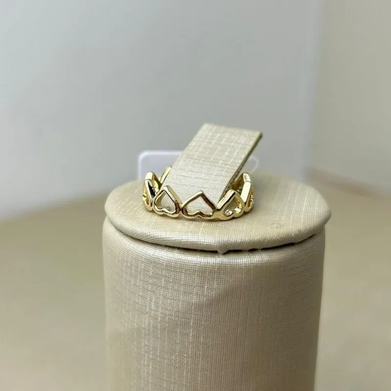 Anel Coração Vazado