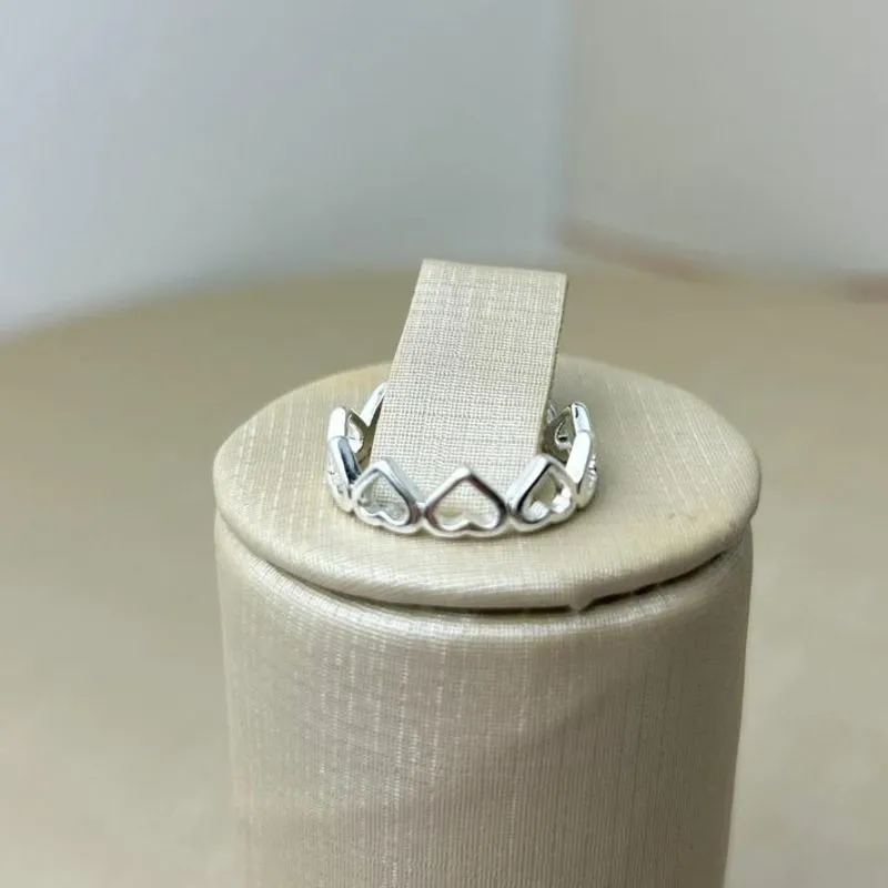 Anel Coração Vazado